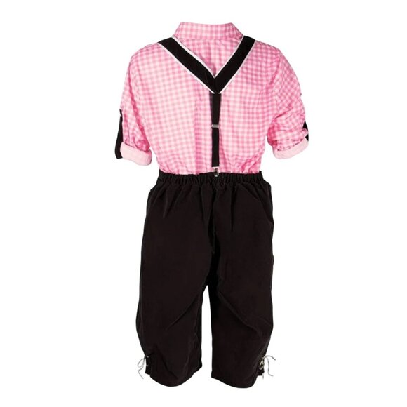 Boo Inc Bavarian Bundhosen Men's Halloween Costume Sz MED Oktoberfest German - Picture 2 of 6